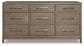 Chrestner King Panel Bed with Dresser at Towne & Country Furniture (AL) furniture, home furniture, home decor, sofa, bedding