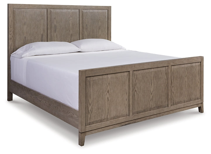 Chrestner King Panel Bed with Dresser at Towne & Country Furniture (AL) furniture, home furniture, home decor, sofa, bedding