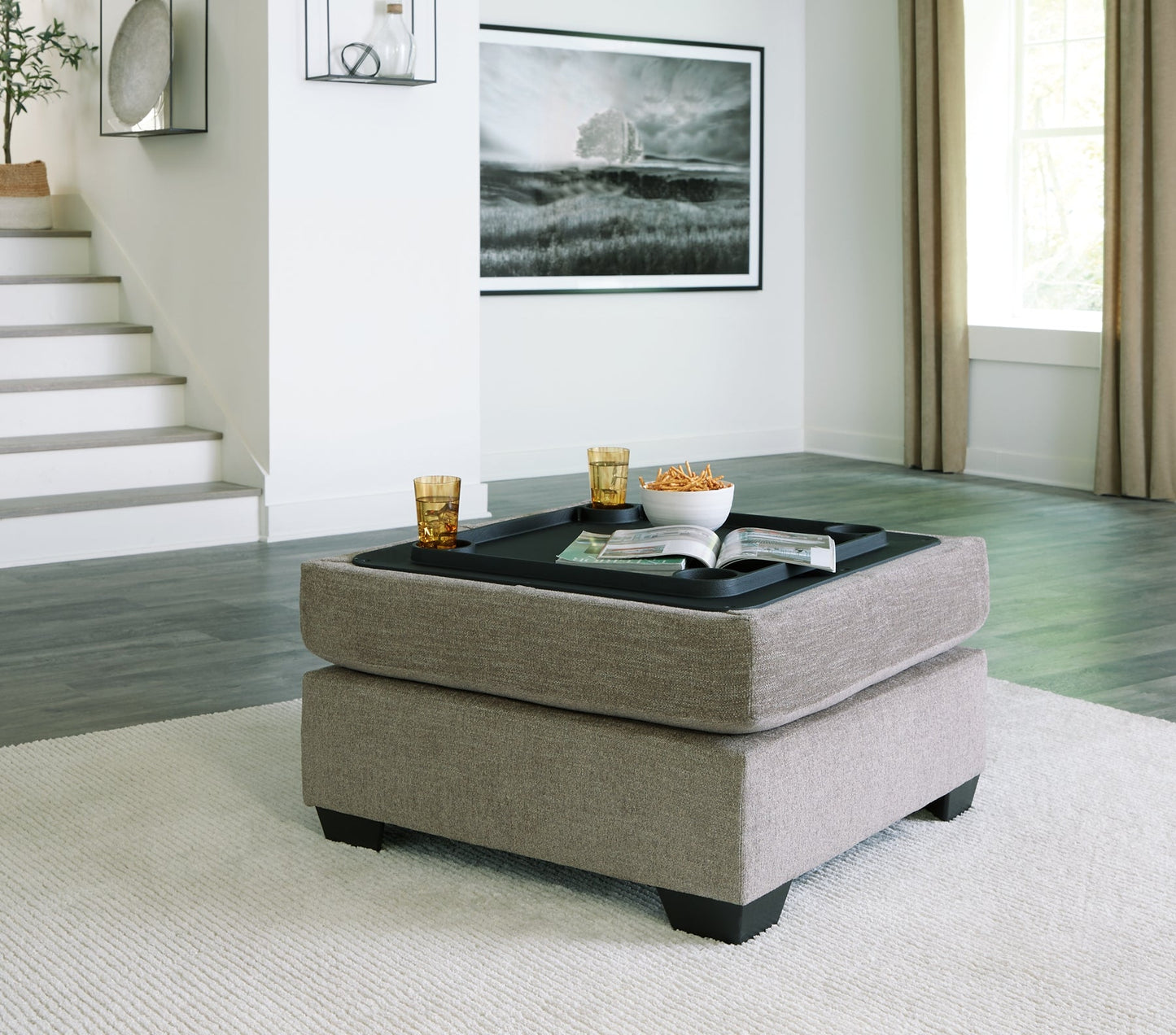 Creswell Ottoman With Storage at Towne & Country Furniture (AL) furniture, home furniture, home decor, sofa, bedding