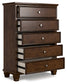 Danabrin Five Drawer Chest at Towne & Country Furniture (AL) furniture, home furniture, home decor, sofa, bedding