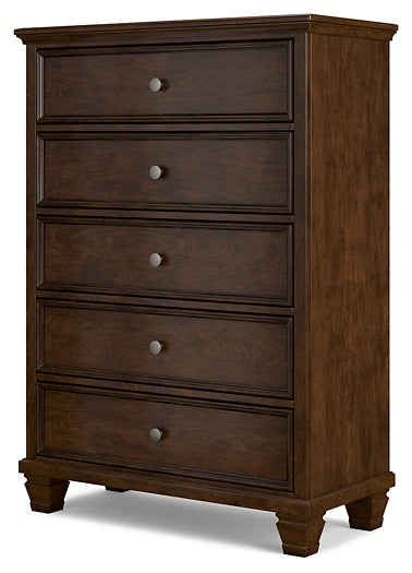 Danabrin Five Drawer Chest at Towne & Country Furniture (AL) furniture, home furniture, home decor, sofa, bedding