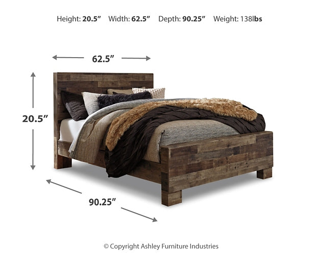 Derekson  Panel Bed at Towne & Country Furniture (AL) furniture, home furniture, home decor, sofa, bedding