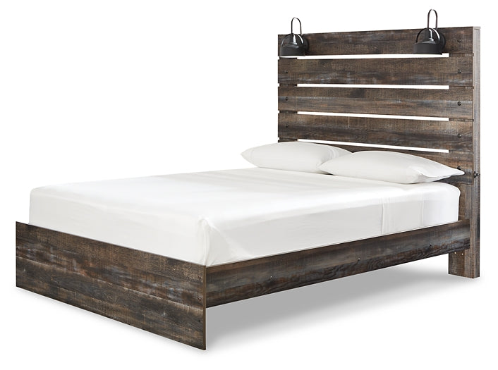 Drystan  Panel Bed With Dresser at Towne & Country Furniture (AL) furniture, home furniture, home decor, sofa, bedding