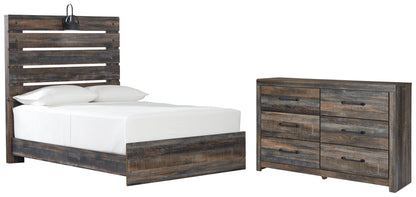 Drystan  Panel Bed With Dresser at Towne & Country Furniture (AL) furniture, home furniture, home decor, sofa, bedding