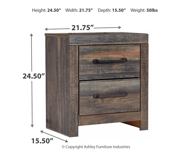 Drystan Twin Panel Headboard with Mirrored Dresser, Chest and Nightstand at Towne & Country Furniture (AL) furniture, home furniture, home decor, sofa, bedding