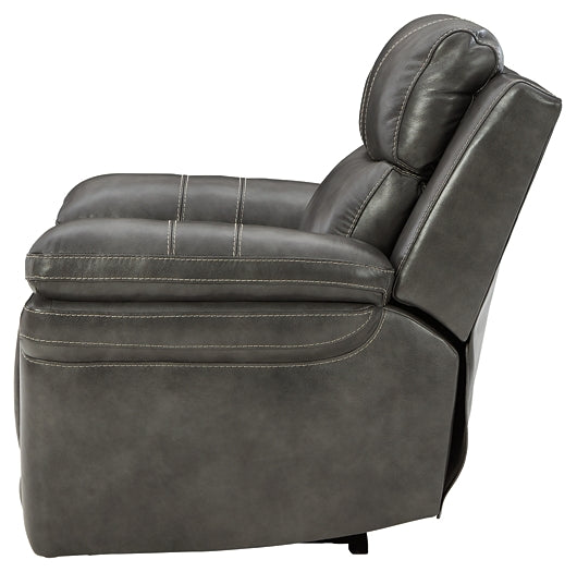 Edmar PWR Recliner/ADJ Headrest at Towne & Country Furniture (AL) furniture, home furniture, home decor, sofa, bedding