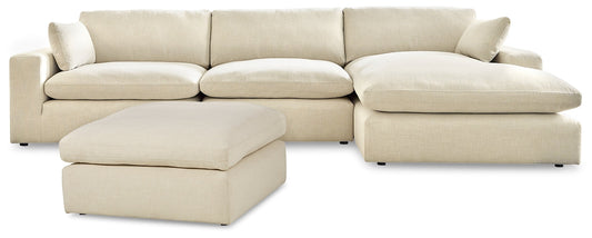 Elyza 3-Piece Sectional with Ottoman at Towne & Country Furniture (AL) furniture, home furniture, home decor, sofa, bedding