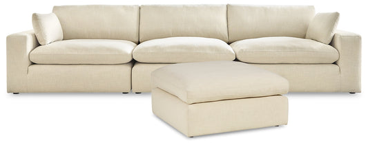 Elyza 3-Piece Sectional with Ottoman at Towne & Country Furniture (AL) furniture, home furniture, home decor, sofa, bedding