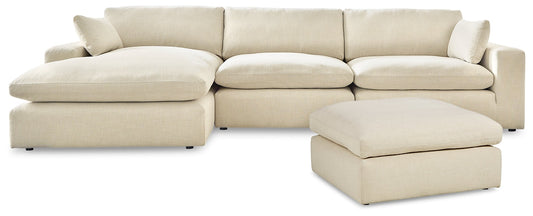 Elyza 3-Piece Sectional with Ottoman at Towne & Country Furniture (AL) furniture, home furniture, home decor, sofa, bedding