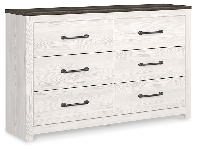 Gerridan Six Drawer Dresser at Towne & Country Furniture (AL) furniture, home furniture, home decor, sofa, bedding