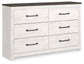 Gerridan Six Drawer Dresser at Towne & Country Furniture (AL) furniture, home furniture, home decor, sofa, bedding