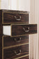 Glosmount Five Drawer Chest at Towne & Country Furniture (AL) furniture, home furniture, home decor, sofa, bedding