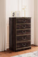 Glosmount Five Drawer Chest at Towne & Country Furniture (AL) furniture, home furniture, home decor, sofa, bedding