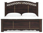 Glosmount Queen Poster Bed at Towne & Country Furniture (AL) furniture, home furniture, home decor, sofa, bedding