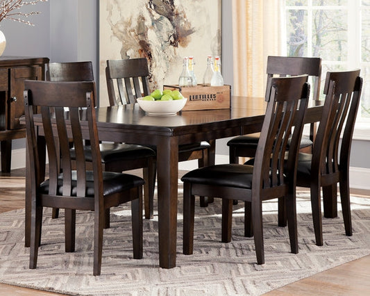 Haddigan Dining Table and 6 Chairs at Towne & Country Furniture (AL) furniture, home furniture, home decor, sofa, bedding