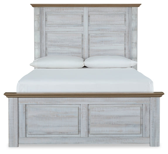 Haven Bay Queen Panel Bed with Dresser at Towne & Country Furniture (AL) furniture, home furniture, home decor, sofa, bedding