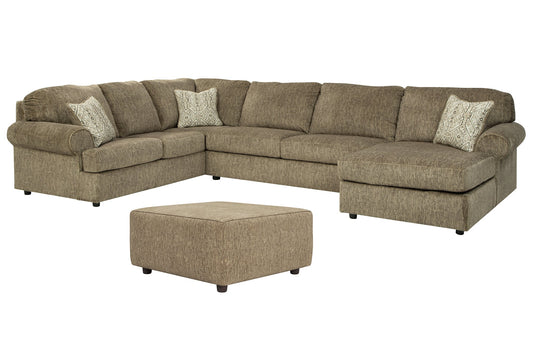 Hoylake 3-Piece Sectional with Ottoman at Towne & Country Furniture (AL) furniture, home furniture, home decor, sofa, bedding