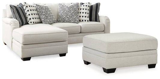 Huntsworth 2-Piece Sectional with Ottoman at Towne & Country Furniture (AL) furniture, home furniture, home decor, sofa, bedding