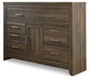 Juararo California King Poster Bed with Dresser at Towne & Country Furniture (AL) furniture, home furniture, home decor, sofa, bedding
