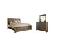 Juararo Queen Panel Bed with Mirrored Dresser at Towne & Country Furniture (AL) furniture, home furniture, home decor, sofa, bedding