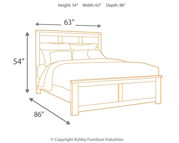 Juararo Queen Panel Bed with Mirrored Dresser at Towne & Country Furniture (AL) furniture, home furniture, home decor, sofa, bedding