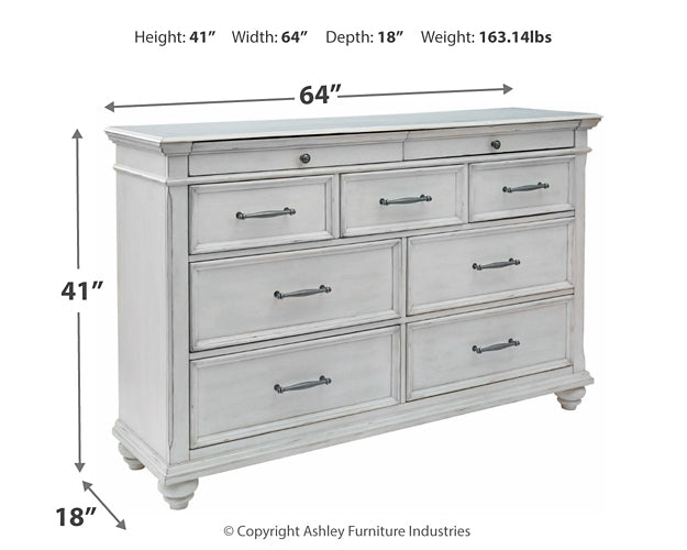 Kanwyn Dresser at Towne & Country Furniture (AL) furniture, home furniture, home decor, sofa, bedding