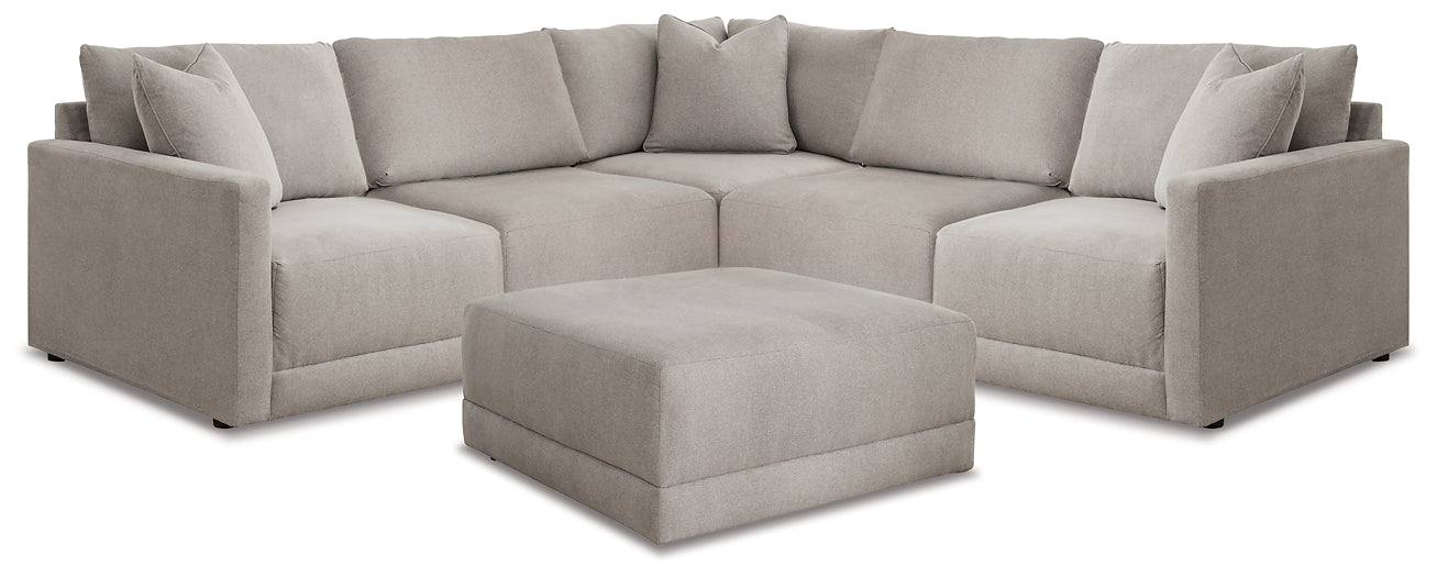 Katany 5-Piece Sectional with Ottoman at Towne & Country Furniture (AL) furniture, home furniture, home decor, sofa, bedding