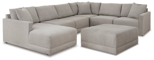 Katany 6-Piece Sectional with Ottoman at Towne & Country Furniture (AL) furniture, home furniture, home decor, sofa, bedding