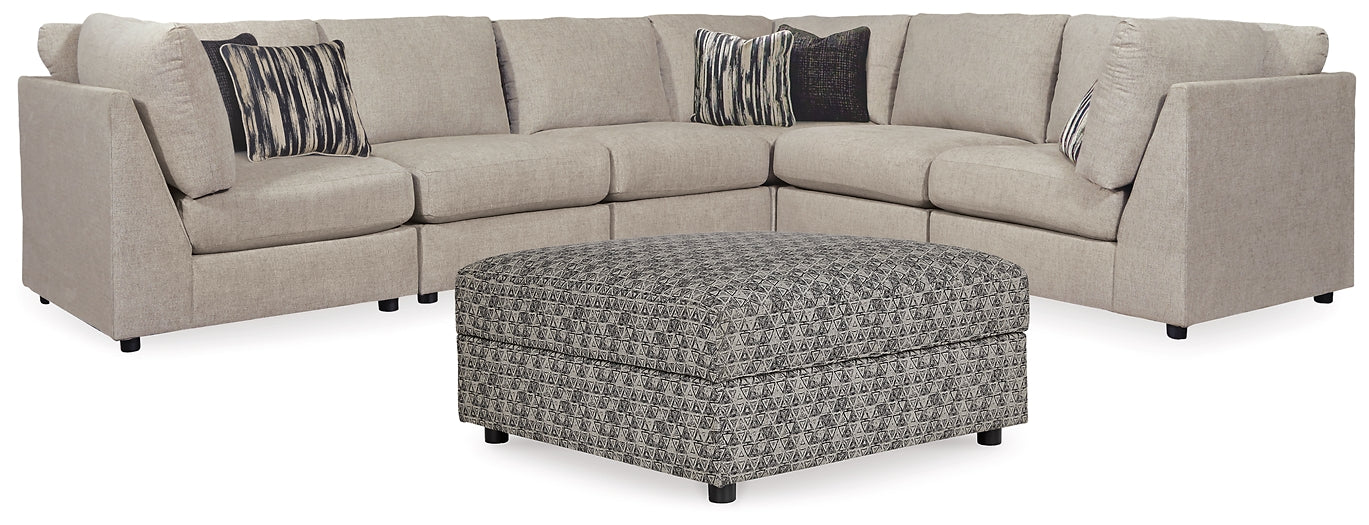 Kellway 6-Piece Sectional with Ottoman at Towne & Country Furniture (AL) furniture, home furniture, home decor, sofa, bedding