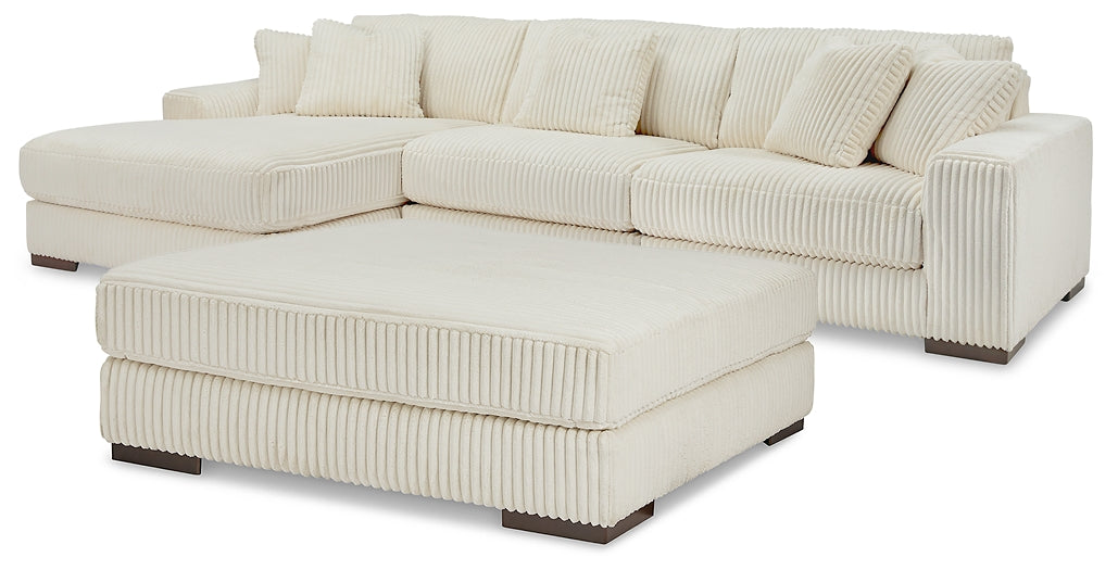 Lindyn 3-Piece Sectional with Ottoman at Towne & Country Furniture (AL) furniture, home furniture, home decor, sofa, bedding