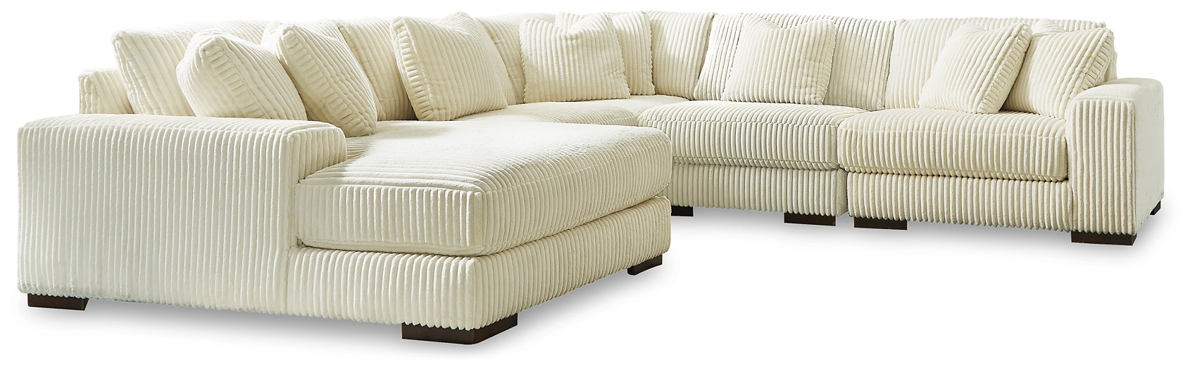 Lindyn 5-Piece Sectional with Ottoman at Towne & Country Furniture (AL) furniture, home furniture, home decor, sofa, bedding