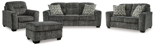 Lonoke Sofa, Loveseat, Chair and Ottoman at Towne & Country Furniture (AL) furniture, home furniture, home decor, sofa, bedding