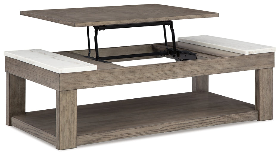 Loyaska Lift Top Cocktail Table at Towne & Country Furniture (AL) furniture, home furniture, home decor, sofa, bedding