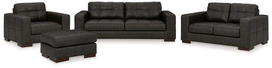 Luigi Sofa, Loveseat, Chair and Ottoman at Towne & Country Furniture (AL) furniture, home furniture, home decor, sofa, bedding