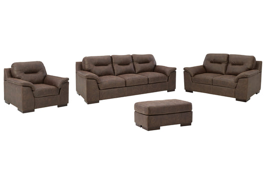 Maderla Sofa, Loveseat, Chair and Ottoman at Towne & Country Furniture (AL) furniture, home furniture, home decor, sofa, bedding