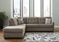 Mahoney 2-Piece Sectional with Ottoman at Towne & Country Furniture (AL) furniture, home furniture, home decor, sofa, bedding