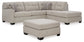 Mahoney 2-Piece Sectional with Ottoman at Towne & Country Furniture (AL) furniture, home furniture, home decor, sofa, bedding