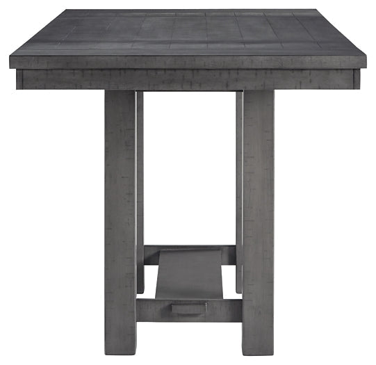 Myshanna RECT DRM Counter EXT Table at Towne & Country Furniture (AL) furniture, home furniture, home decor, sofa, bedding