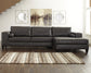 Nokomis 2-Piece Sectional with Ottoman at Towne & Country Furniture (AL) furniture, home furniture, home decor, sofa, bedding