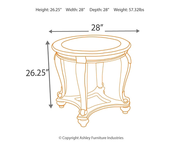 Norcastle 2 End Tables at Towne & Country Furniture (AL) furniture, home furniture, home decor, sofa, bedding