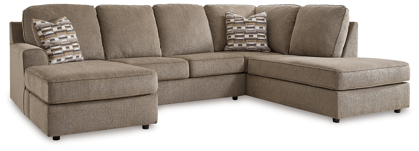 O'Phannon 2-Piece Sectional with Ottoman at Towne & Country Furniture (AL) furniture, home furniture, home decor, sofa, bedding