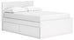 Onita  Panel Platform Bed With 1 Side Storage at Towne & Country Furniture (AL) furniture, home furniture, home decor, sofa, bedding