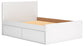 Onita  Panel Platform Bed With 1 Side Storage at Towne & Country Furniture (AL) furniture, home furniture, home decor, sofa, bedding