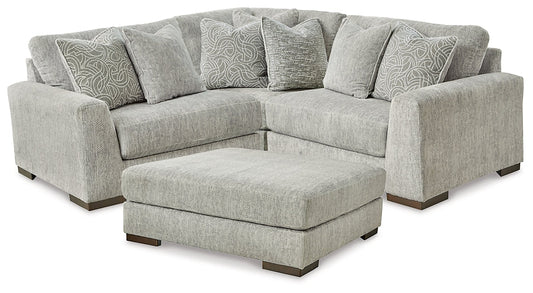 Regent Park 3-Piece Sectional with Ottoman at Towne & Country Furniture (AL) furniture, home furniture, home decor, sofa, bedding