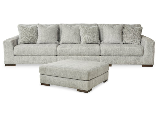 Regent Park 3-Piece Sectional with Ottoman at Towne & Country Furniture (AL) furniture, home furniture, home decor, sofa, bedding