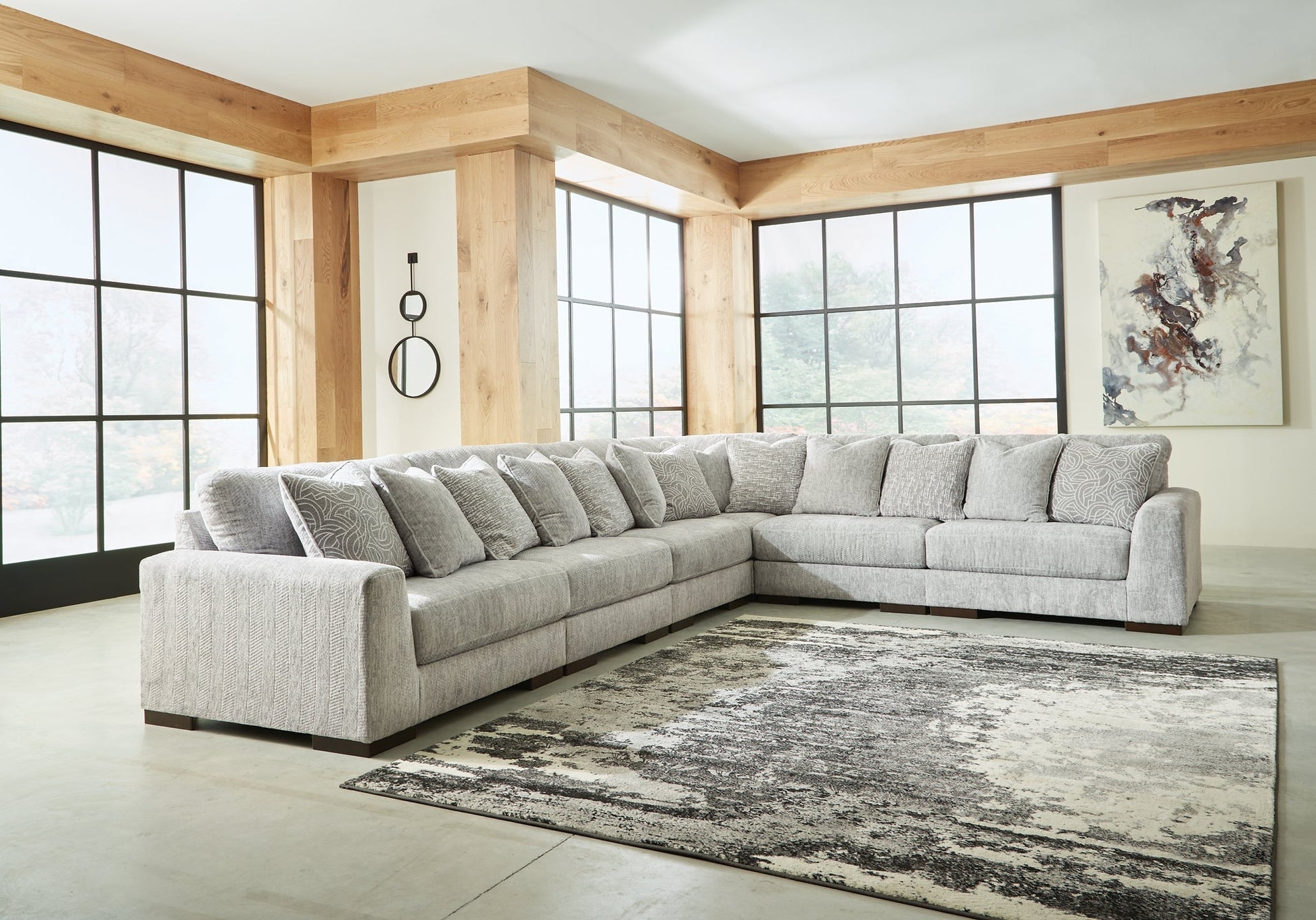 Regent Park 6-Piece Sectional at Towne & Country Furniture (AL) furniture, home furniture, home decor, sofa, bedding