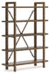 Roanhowe Bookcase at Towne & Country Furniture (AL) furniture, home furniture, home decor, sofa, bedding