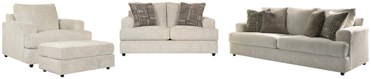 Soletren Sofa, Loveseat, Chair and Ottoman at Towne & Country Furniture (AL) furniture, home furniture, home decor, sofa, bedding