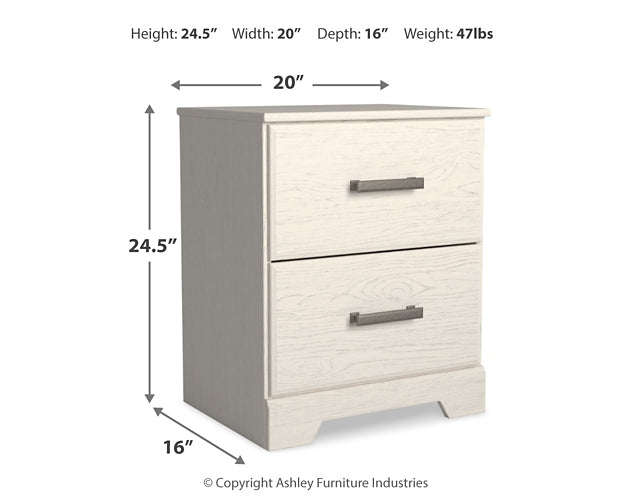 Stelsie Twin Panel Bed with Mirrored Dresser, Chest and Nightstand at Towne & Country Furniture (AL) furniture, home furniture, home decor, sofa, bedding