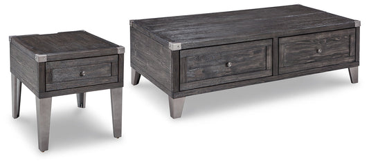 Todoe Coffee Table with 1 End Table at Towne & Country Furniture (AL) furniture, home furniture, home decor, sofa, bedding